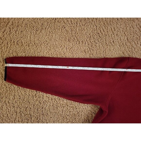 Free Country Burgundy/Dark Red Full Zip Fleece Winter Jacket Mens Size XXL/2XL - Picture 11 of 13